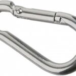 Kovová karabínka Galvanized (6 cm) Strieborné BDSM pomôcky Ostatné | Fetiš/Kink