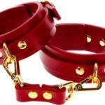 Koženkové putá na nohy Luxury Bondage Erotické putá Pre páry