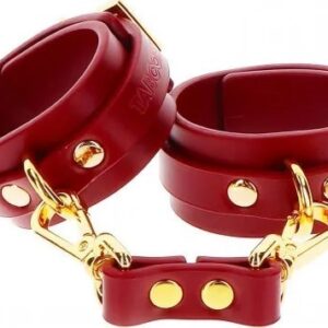 Koženkové putá na ruky Luxury Bondage Erotické putá Pre páry