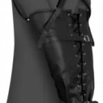 Vak na spútanie rúk Lace-up Full Sleeve Arm Restraint Erotické putá Pre páry