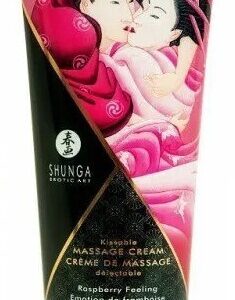 Shunga Masážny krém Raspberry Feeling (200 ml) Krémy Pre páry