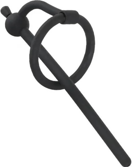 Silikónový sperma stopper s krúžkom a zátkou Pissing Pleasure (6 mm) Silikónový sperma stopper s krúžkom a zátkou Pissing Pleasure (6 mm) Klinik Pre mužov