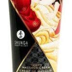 Shunga Masážny krém Sparling Strawbery Wine (200 ml) Krémy Pre páry