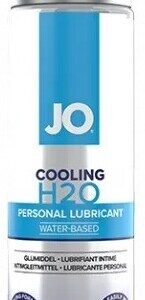 System JO Lubrikačný gél H2O Cooling (120 ml) Lubrikačné gély a oleje na vodnej báze Pre páry