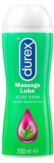Durex Intímny masážny gél 2v1 s Aloe Vera Durex Intímny masážny gél 2v1 s Aloe Vera Lubrikačné gély a oleje Durex Kozmetika a starostlivosť o telo