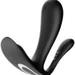 SATISFYER - TOP SECRET + VIBRATOR BLACK Vibrátory Vibrátory