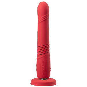 Lovense - Gravity Thrusting Dildo App Controlled Red Vibrátory Vibrátory