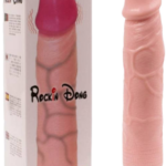 Rockin Dong Vibrator Flesh 1 Lacné vibrátory Vibrátory