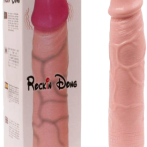 Rockin Dong Vibrator Flesh 1 Lacné vibrátory Vibrátory