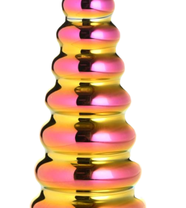 XR Brands - Twilight Rainbow Glass Dildo Dilda Dilda