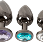 Metal Butt Plug Set Vibračné kolíky a ďalšie Vibračné kolíky a ďalšie