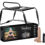 TEMPTASIA SURRENDER SEX CHAIR BLACK Erotický nábytok Ostatné | Fetiš/Kink