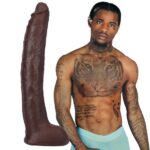 Damion Dayski - Realistic ULTRASKYN Dildo - 12" / 30 cm - Chocolate Dilda Dilda