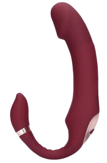 Shots Loveline Bendable Vibrating Strapless Strap on Merlot Grape Shots Loveline Bendable Vibrating Strapless Strap on Merlot Grape Vibrátory Vibrátory