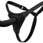 Silicone Strap-On - Smooth black Dilda Pre páry