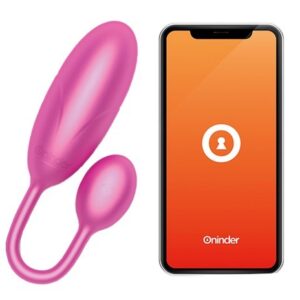 ONINDER - DENVER VIBRATING EGG PINK 7 X 2.7 CM FREE APP Vibrátory Vibrátory