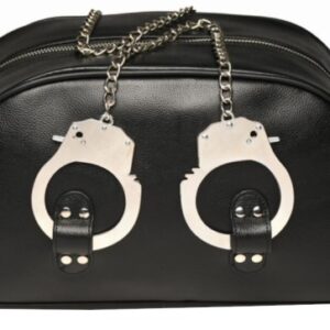 Bondage Travel Bag With Handcuffs - Black Erotické putá Ostatné | Fetiš/Kink
