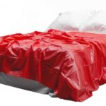 Vinyl Sheet - Red Erotický nábytok Ostatné | Fetiš/Kink