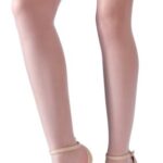 Stay-ups white Cottelli Collection XL Dámske pančuchy Erotická bielizeň