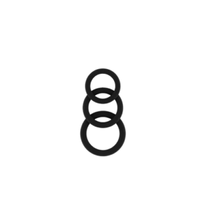 No.25 - Cockring-Set Erekčné krúžky na penis a semenníky Ostatné