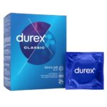 Durex Classic – klasické kondómy (24 ks) Kondómy pre páry Pre páry