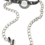 Svorky na bradavky s krúžkom O-Ring Gag Nipple Clamps Náustky Ostatné | Fetiš/Kink
