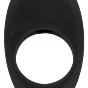 Vibračný krúžok black egg Erekčné krúžky na penis a semenníky Ostatné