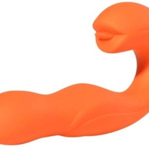 Joi - Rotating Head G-spot Vibrator & Clit Licker Orange Vibrátory Vibrátory