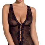 Obsessive Fiorenta teddy - L/XL Dámske body Erotická bielizeň