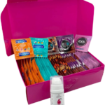 Súprava ochutených kondómov – Tasty pack (72 ks) + SE malinový lubrikačný gél 15 ml Ochutené kondómy Pre páry