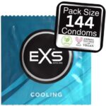 Exs Cooling Condoms - 144 ks Veľké balenia kondómov Pre páry