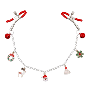 Svorky na bradavky s retiazkou Jolly Jingle Chain Štipce a svorky na bradavky Pre ženy