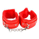 Hudson putá s kožušinou červené