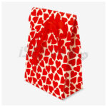 Darčekové srdiečkové balenie so stuhou 1 ks