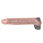 Get Real by ToyJoy Extension Sleeve X&amp;#45;Large, telový návlek na penis 22,5 x 4 cm