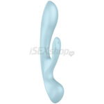 Satisfyer Triple Oh modrý