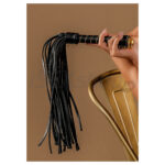 Taboom Vogue Studded Whip Black&amp;#45;Gold