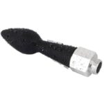 You2Toys - Zadný šplech - kužeľová silikónová sprcha (čierna) od značky You2Toys