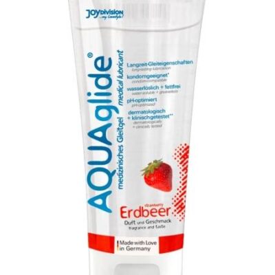 AQUAglide - vodný lubrikant - jahoda (100ml) od značky AQUAglide