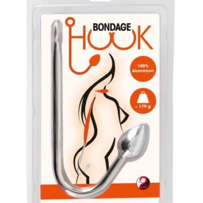 You2Toys - Strieborný anál hák (179g) od značky You2Toys