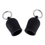 Black Velvet - kovový bradavkový nasávač (čierny) od značky Black Velvets