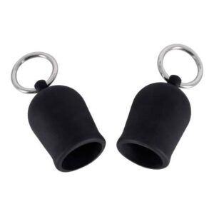 Black Velvet - kovový bradavkový nasávač (čierny) od značky Black Velvets