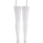 Cottelli - Jemné čipkované pančuchy (biele) od značky Cottelli