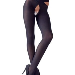 Cottelli - Pančuchy s krížovým pásom (čierne) od značky Cottelli