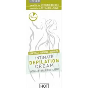 HOT Intim - krém na odstránenie chĺpkov so stierkou (100ml) od značky HOT