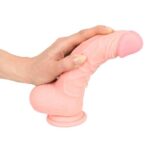 Lekársky silikónový dildo (20 cm) - prírodný od značky You2Toys