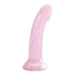 Dildolls Starlight - ružové dildo s hviezdičkami a základňou od značky Love to Love