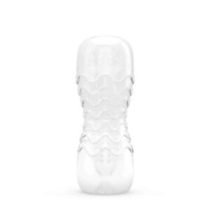 Dorcel Double Oo - mužský masturbátor (priehľadný) od značky DORCEL