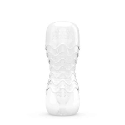 Dorcel Double Oo - mužský masturbátor (priehľadný) od značky DORCEL