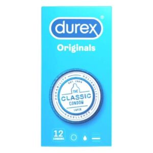Durex klasické kondómy lubrikované 12ks od značky Body Dock